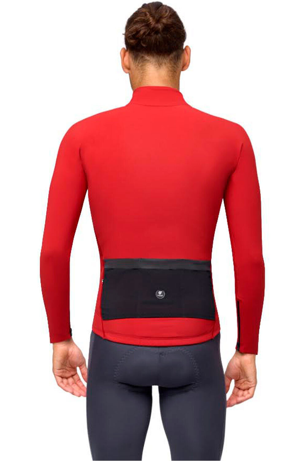 Pissei cortavientos ciclismo hombre GIACCA INVERNALE PRIMA PELLE HEAVY GN vista trasera