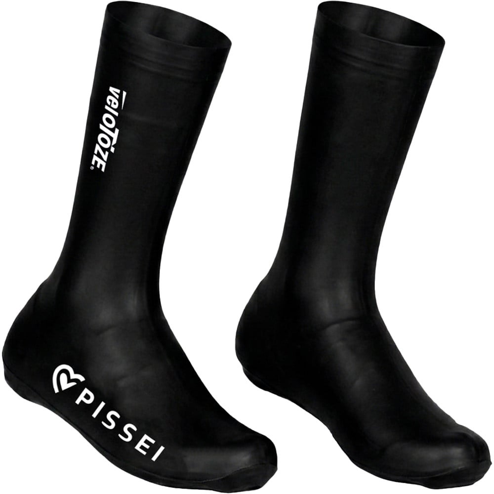 Pissei cubrezapatillas ciclismo RAINPROOF SILICON SHOE COVERS WITH BUTTONS vista frontal