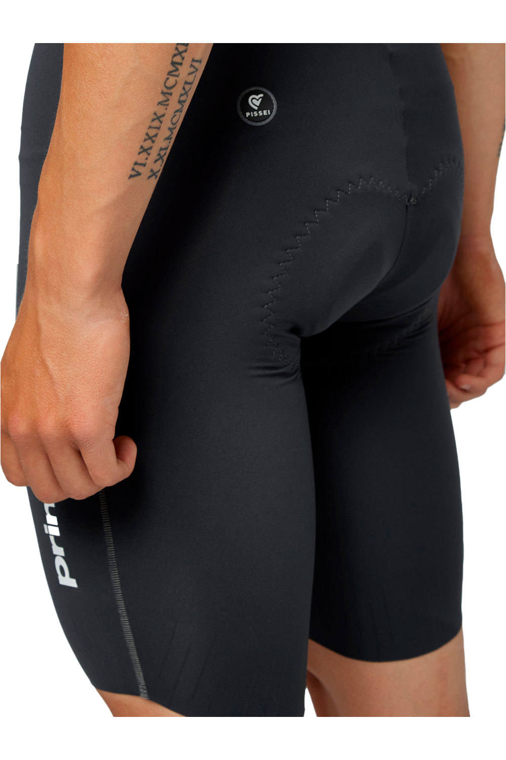 Pissei culotte corto hombre PRIMAPELLE BIB SHORTS vista detalle