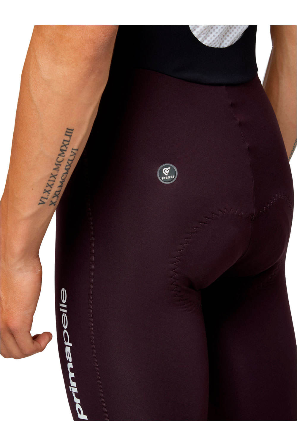 Pissei culotte corto hombre PRIMAPELLE BIB SHORTS vista detalle