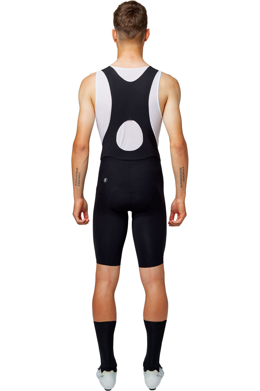 Pissei culotte corto hombre PRIMAPELLE BIB SHORTS vista trasera