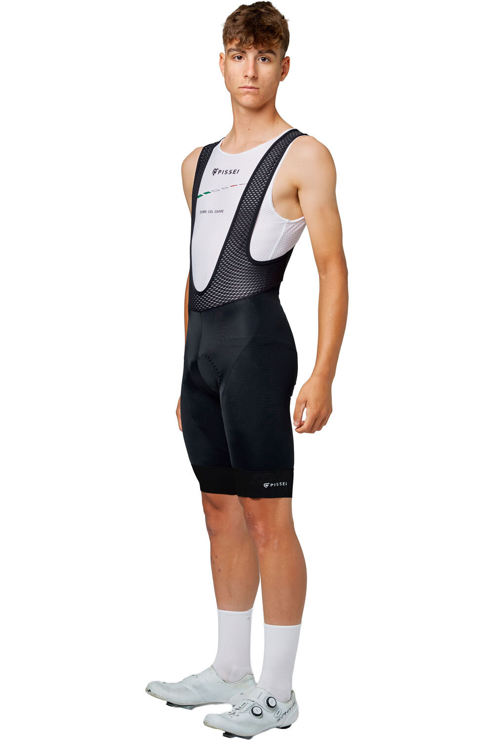 Pissei culotte corto hombre PRIME BIB SHORTS vista detalle