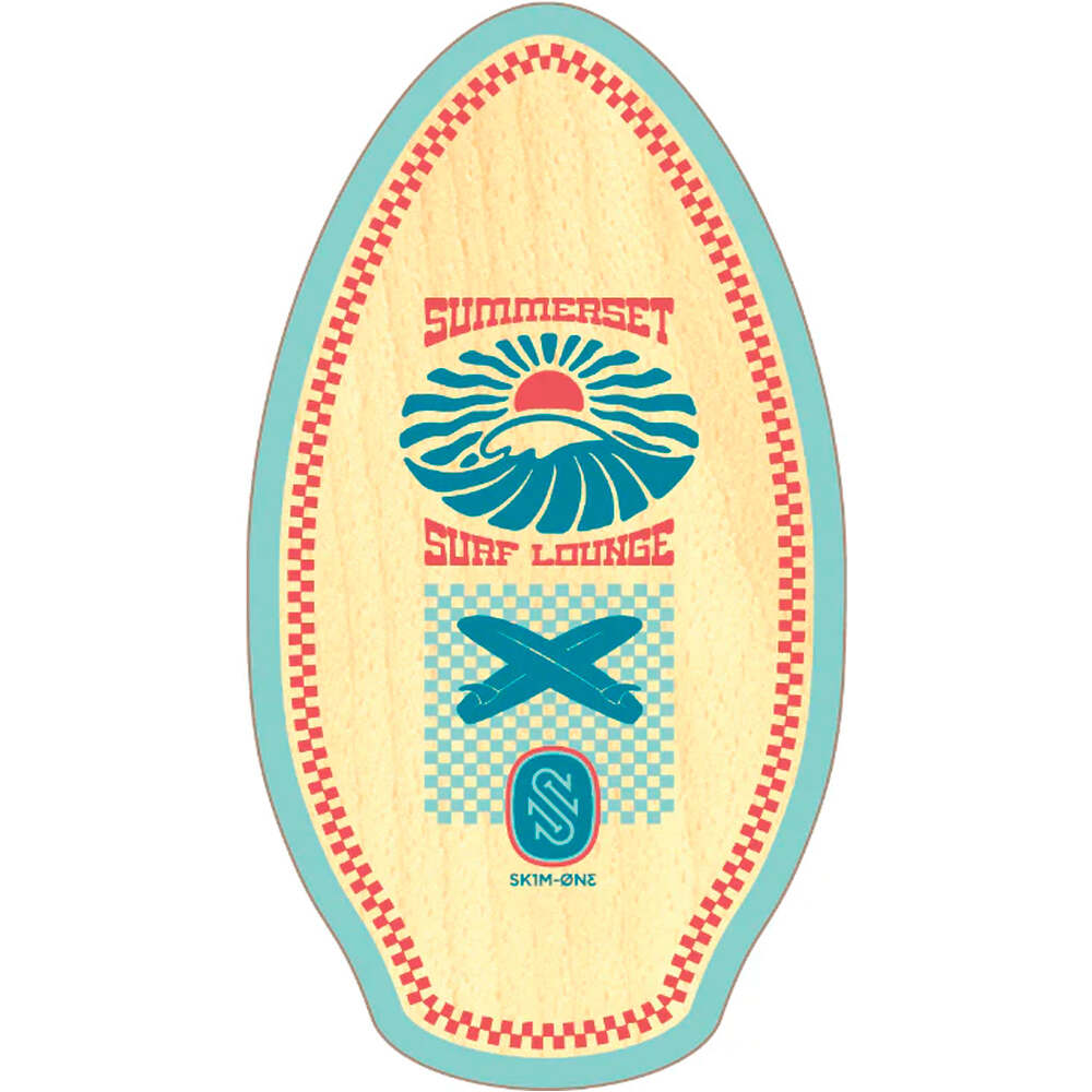 Plywood tablas de skimboard LOUNGE 39_WOOD SKIM ONE vista frontal
