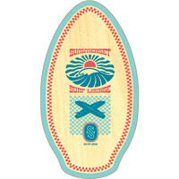 Plywood tablas de skimboard LOUNGE 39_WOOD SKIM ONE vista frontal