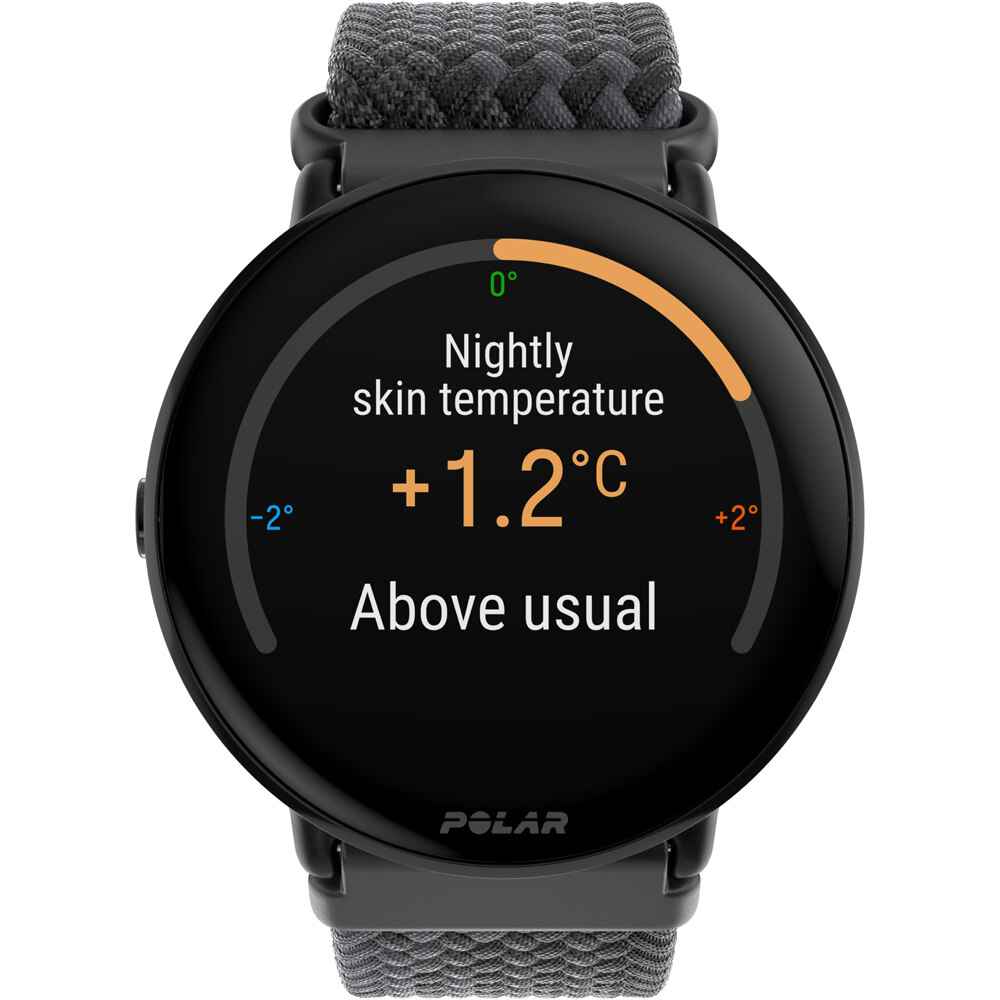 Polar pulsómetros con gps IGNITE 3 BRAIDED YARN BLK S-L 04