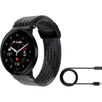 Polar pulsómetros con gps IGNITE 3 BRAIDED YARN BLK S-L vista frontal