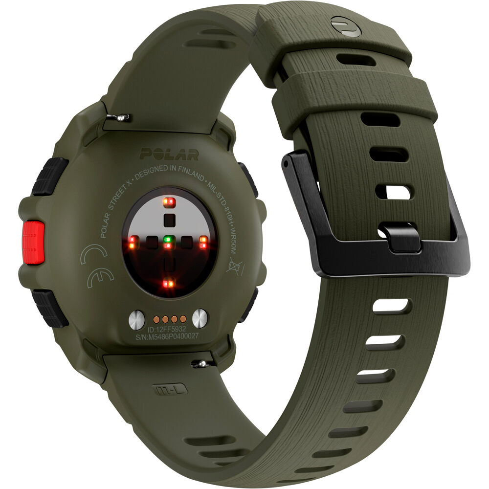 Polar pulsómetros con gps POLAR STREET X GRN S-L 01