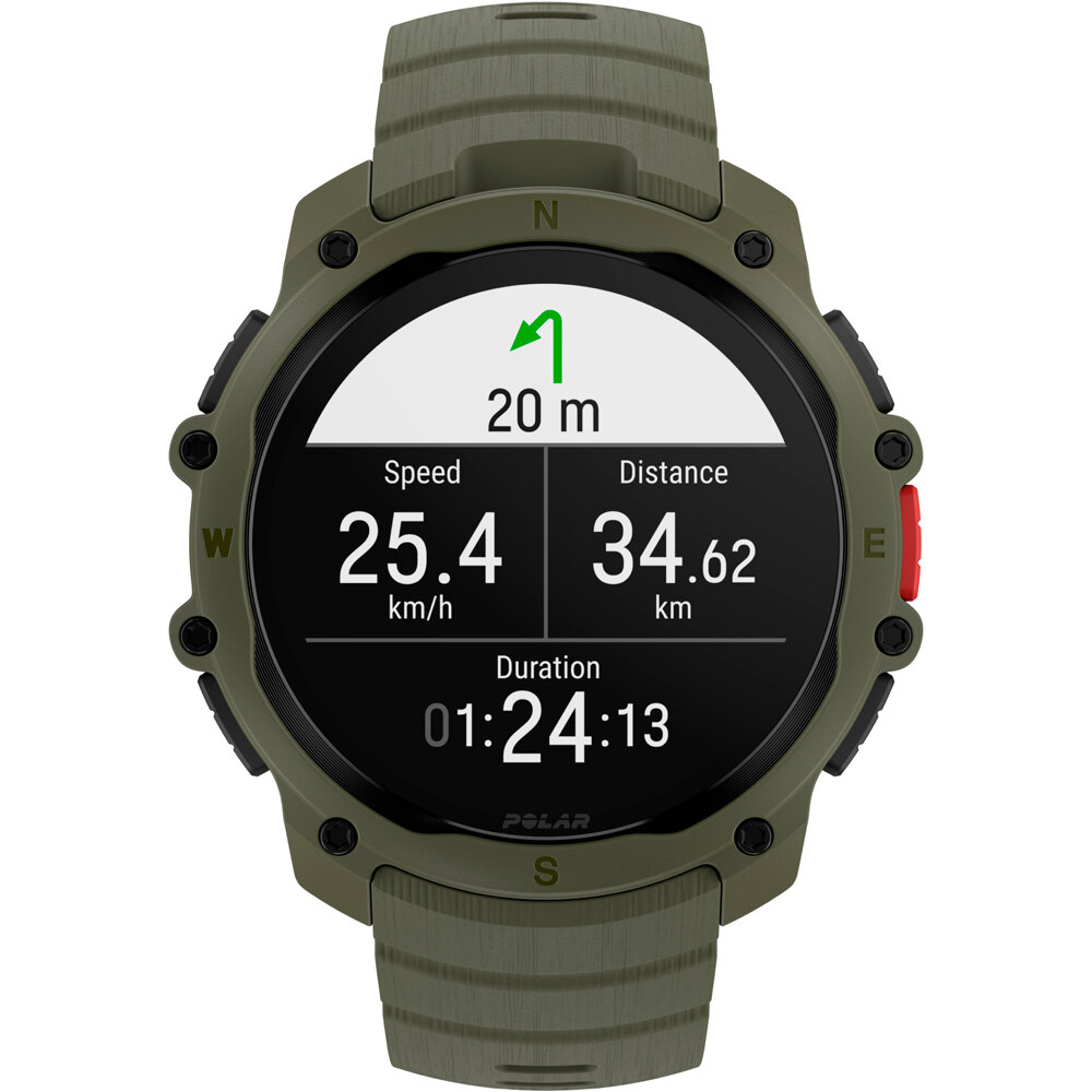 Polar pulsómetros con gps POLAR STREET X GRN S-L 05