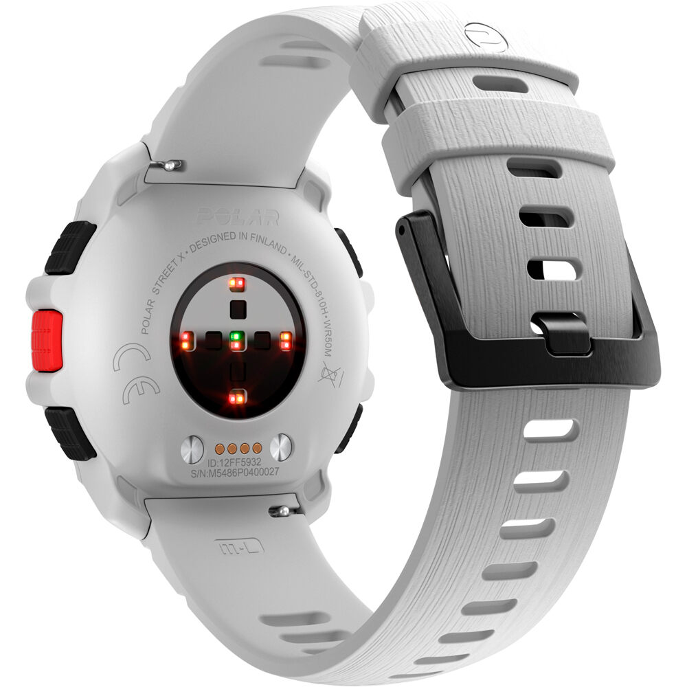 Polar pulsómetros con gps POLAR STREET X WHI S-L 01