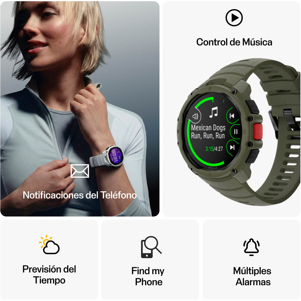 Polar pulsómetros con gps POLAR STREET X WHI S-L 18