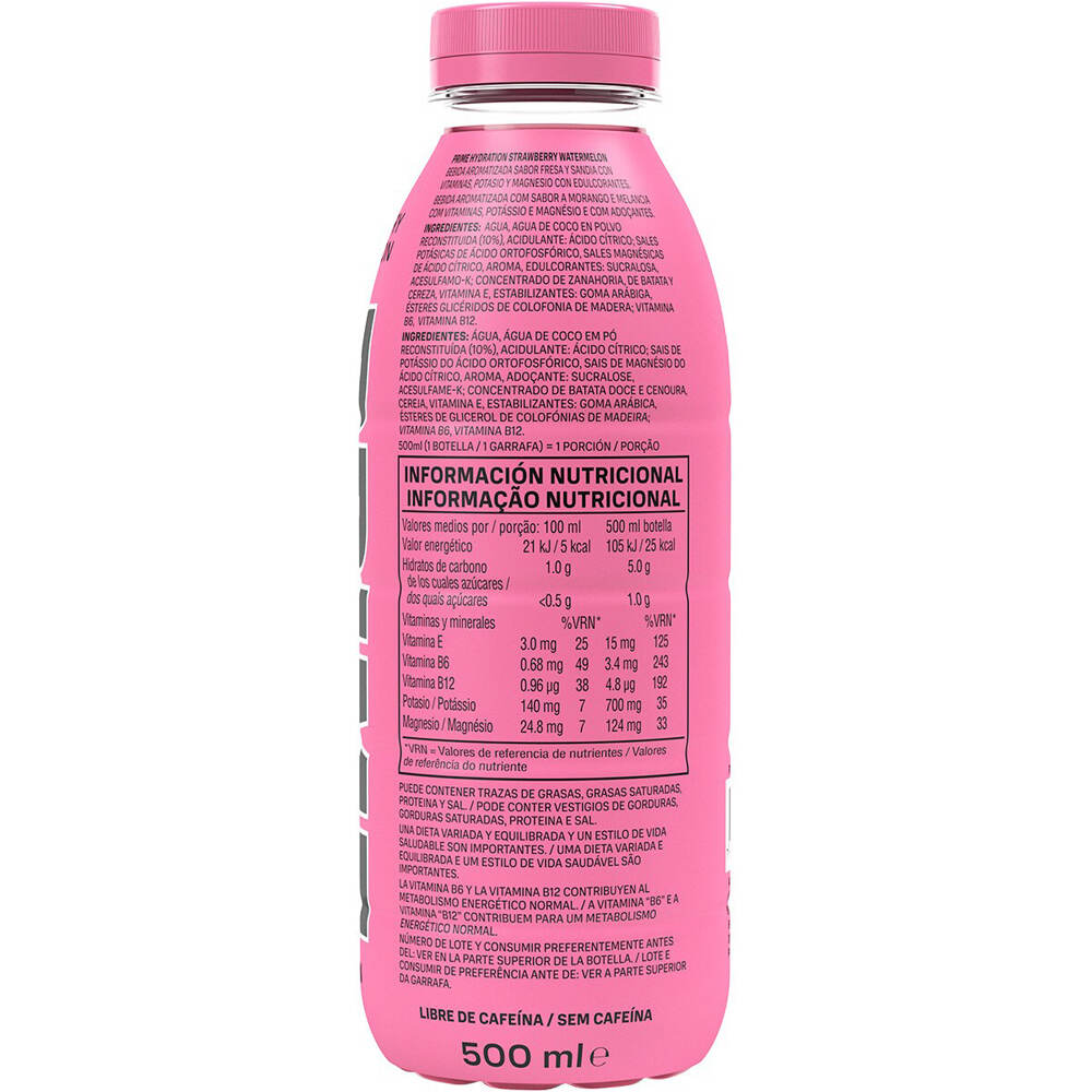 Prime hidratación PRIME BEB ISOT STRAW WATERMEL 500mL 01