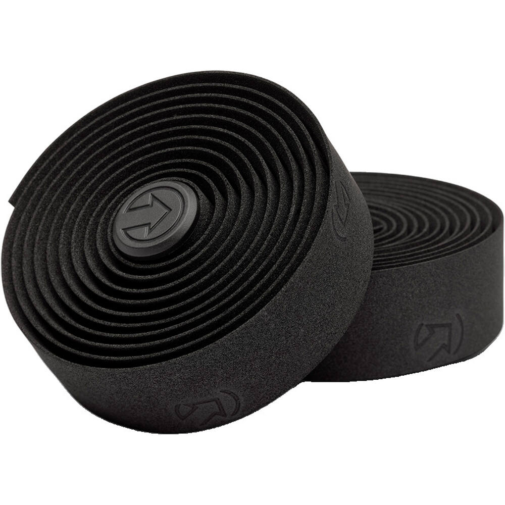 Pro cinta manillar PRO Tape Peaked Sport Black Cork 2,5mm vista frontal