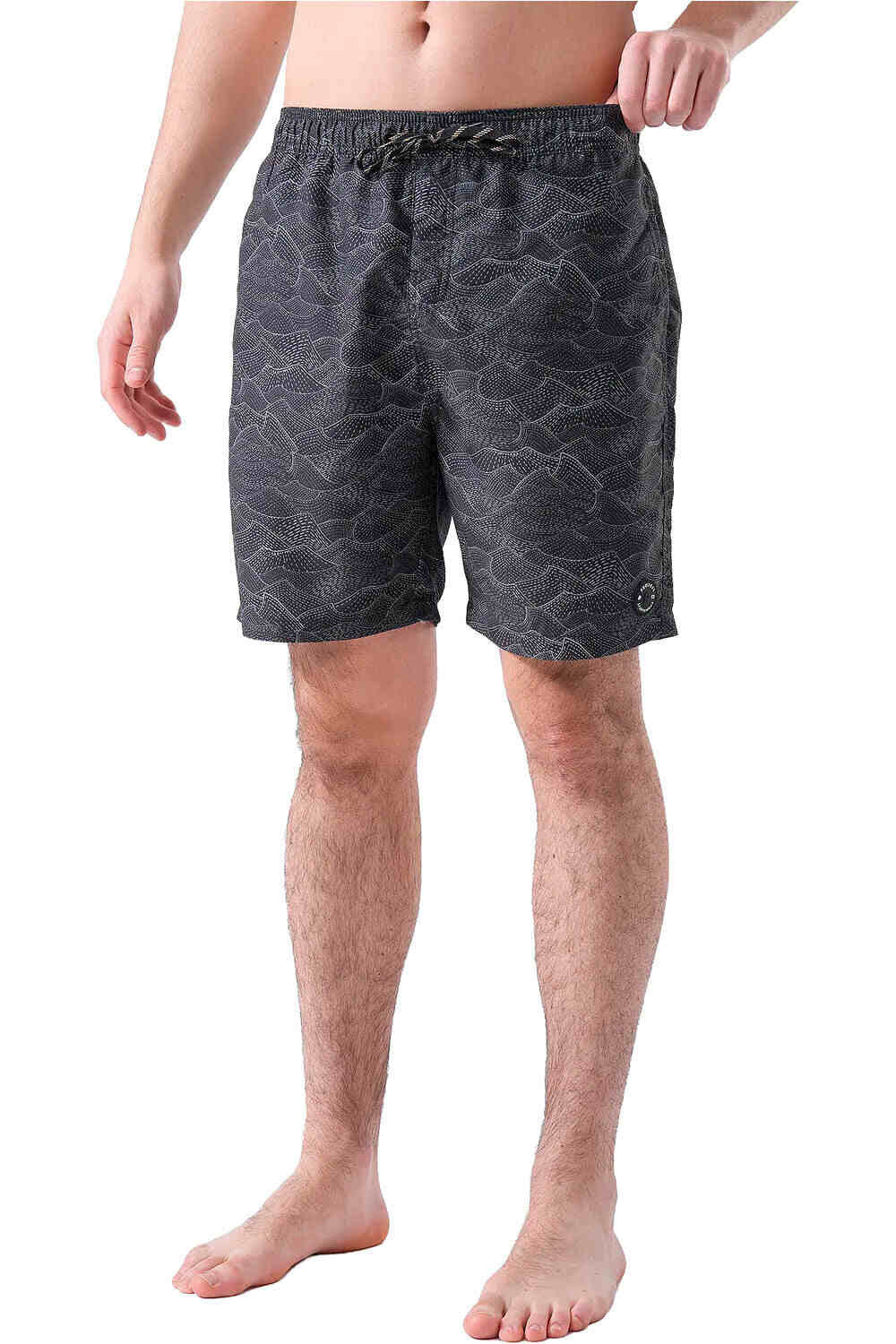 Protest bañador playa hombre M ACORN beachshort vista frontal