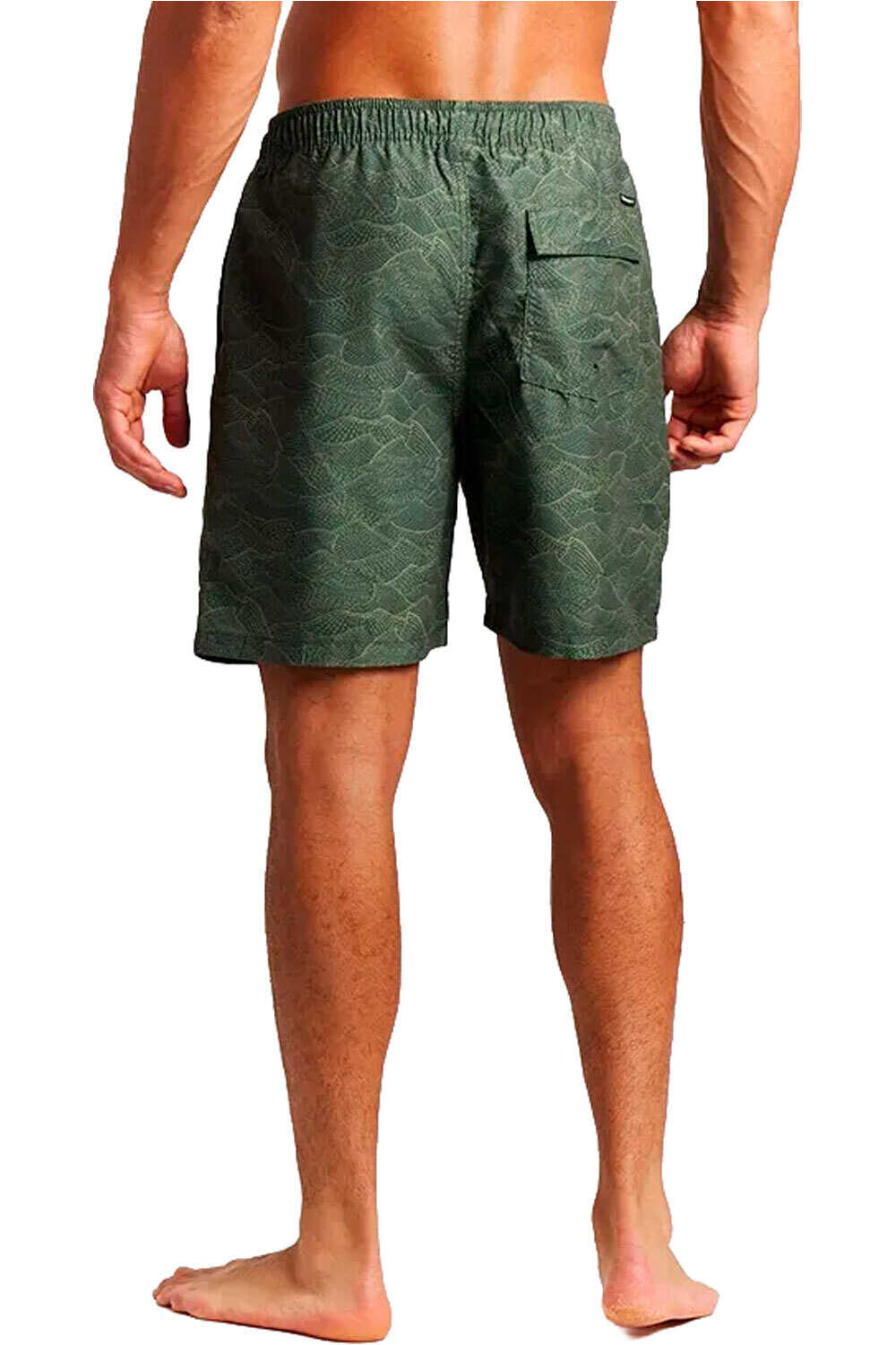 Protest bañador playa hombre M ACORN beachshort vista trasera