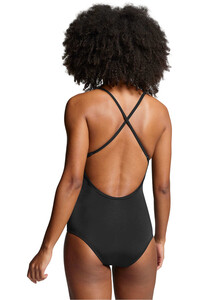 Puma bañador natación mujer WOMEN V-NECK CROSSBACK SWIMSUIT 1P vista trasera