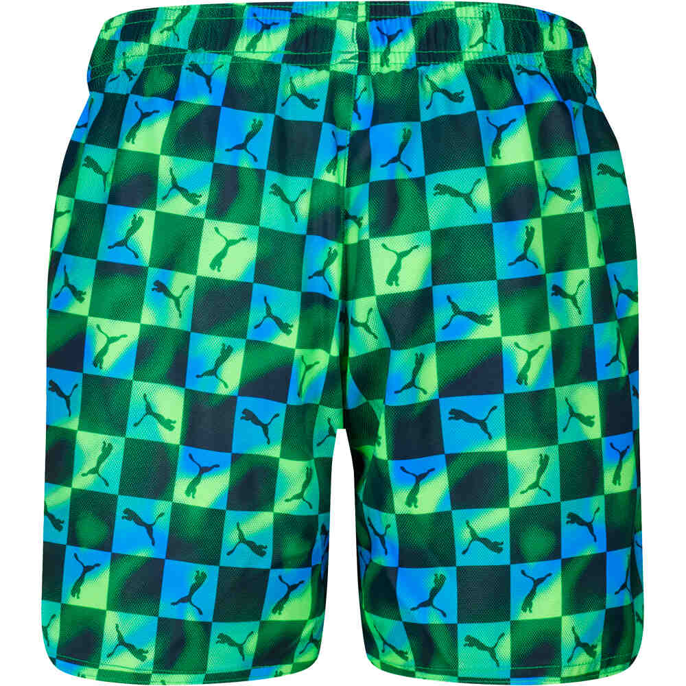 Puma bañador playa niño SWIM BOYS PRINTED CAT MID SHORTS  1P vista trasera