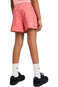 Puma bermuda niña FLAMING LOVE AOP High Waist Shorts TR G vista trasera