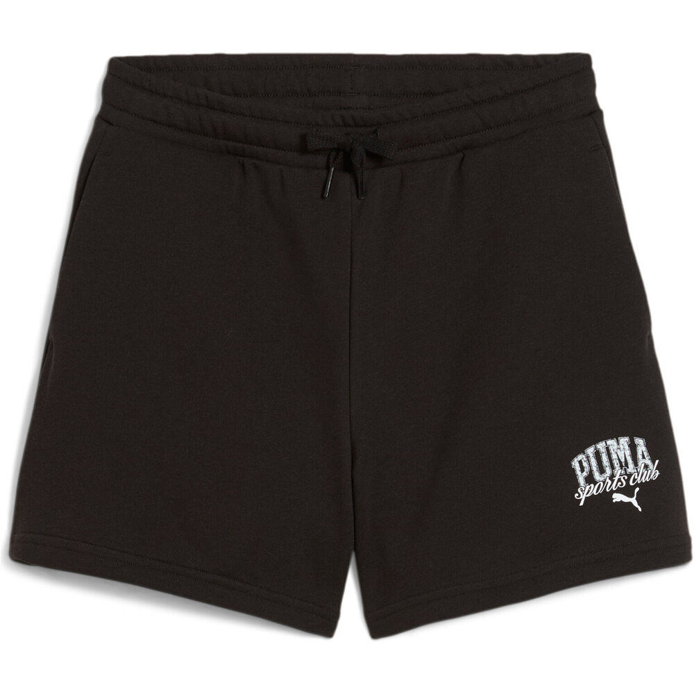 Puma bermuda niña PUMA CLASS High Waist Shorts TR G vista frontal
