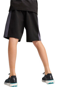 Puma bermuda niño ACTIVE SPORTS Graphic Sweat Shorts TR B vista trasera