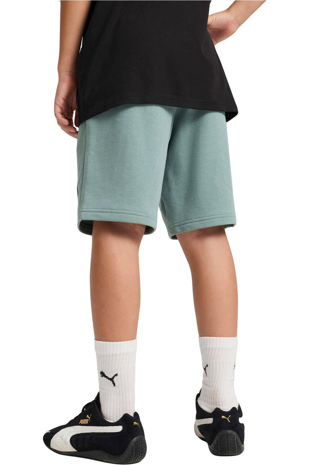 Puma bermuda niño MID90S Long Shorts TR B vista trasera