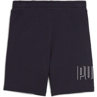 Puma bermuda niño PUMA SPORT Graphic Shorts TR B vista trasera