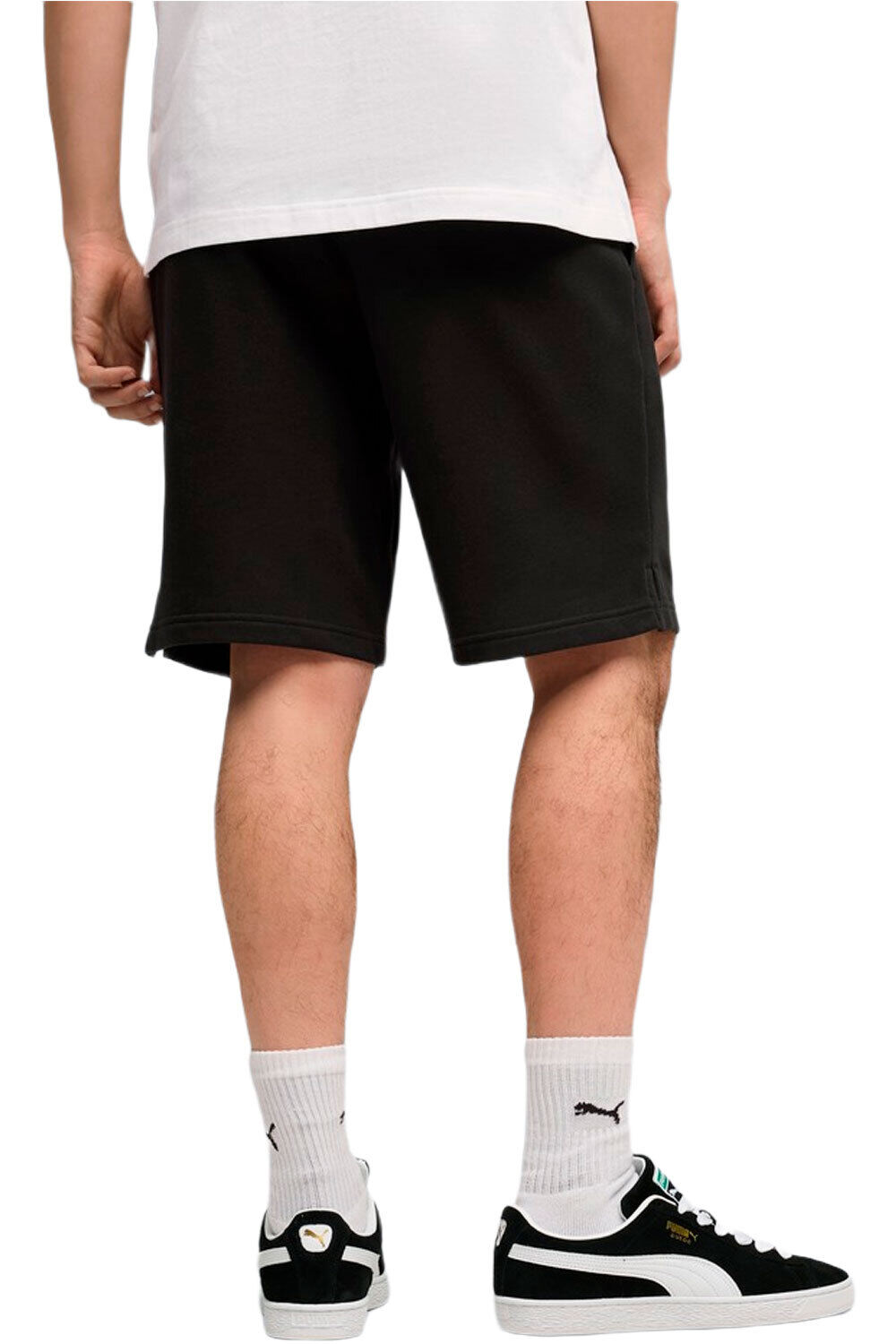 Puma bermudas hombre AMF1 Essential Sweat vista trasera