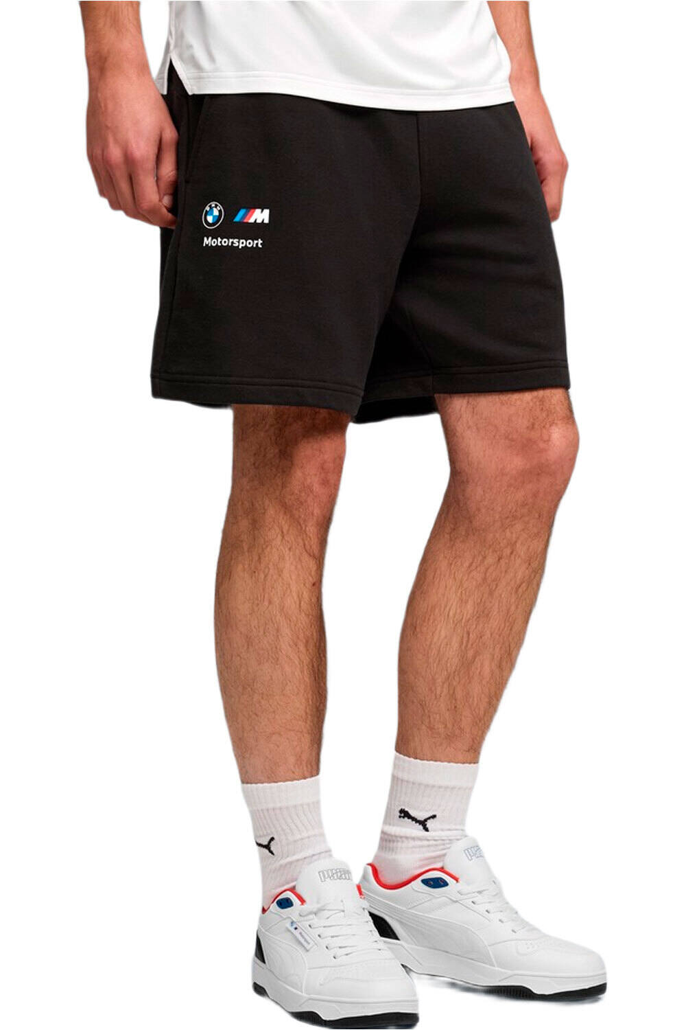 Puma bermudas hombre BMW MMS Ess Shorts F vista frontal