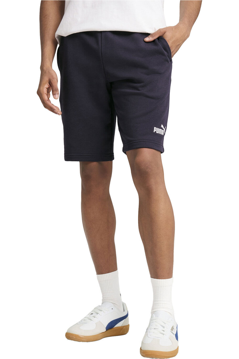 Puma bermudas hombre ESS No. 1 Logo Shorts 10 vista frontal