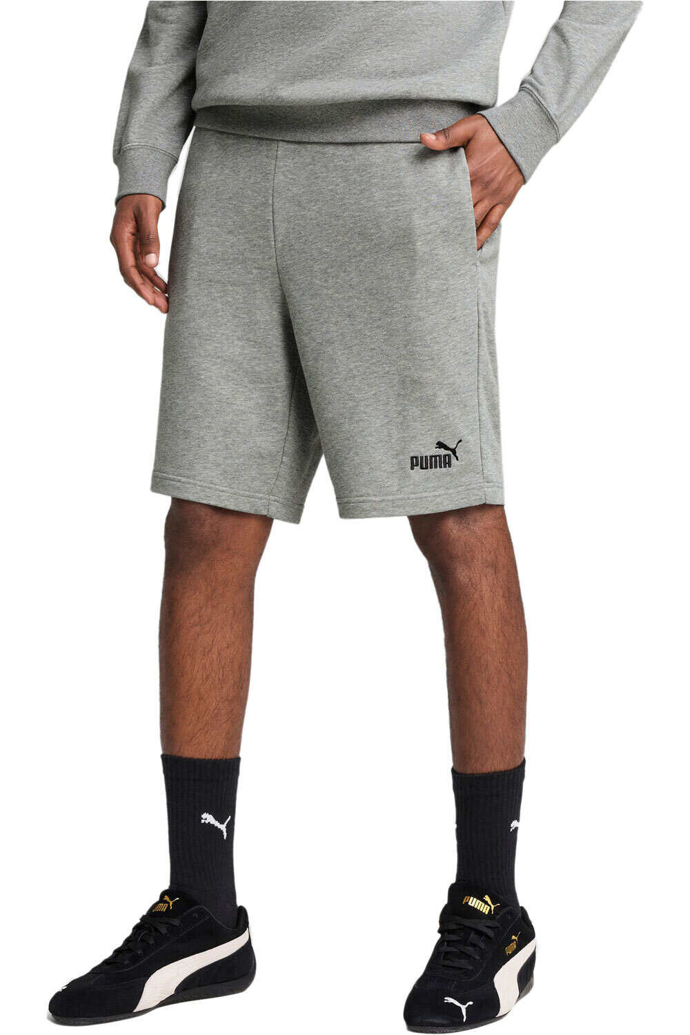 Puma bermudas hombre ESS No. 1 Logo Slim vista frontal