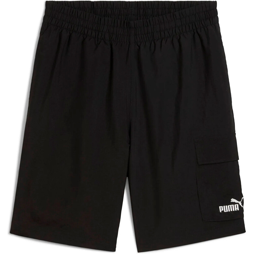 Puma bermudas hombre ESS No. 1 Logo Woven Cargo Shorts 9 vista detalle