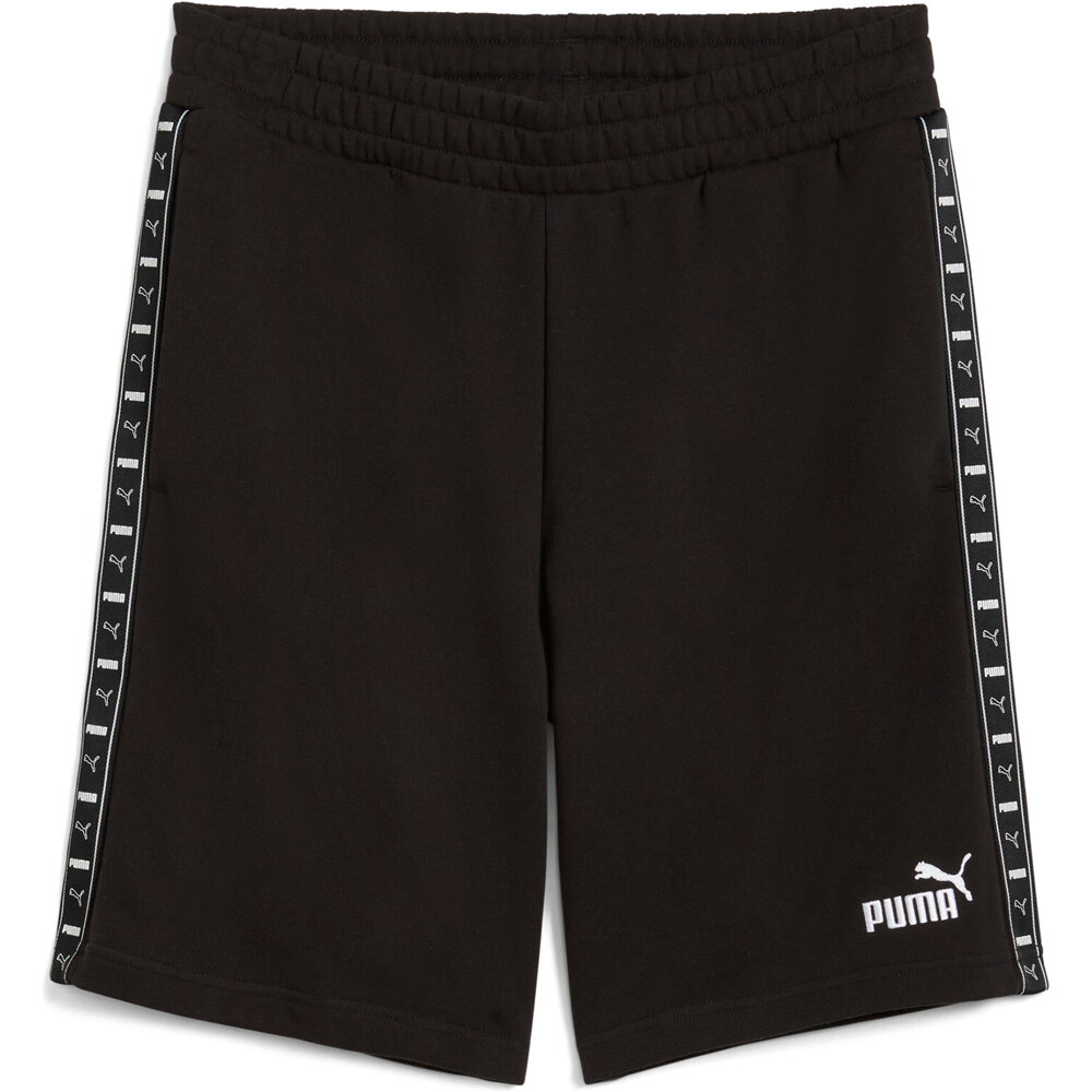 Puma bermudas hombre ESS TAPE Shorts 9  TR vista detalle
