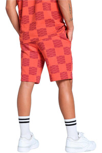 Puma bermudas hombre PUMA UNITED AOP Shorts 10  TR vista trasera