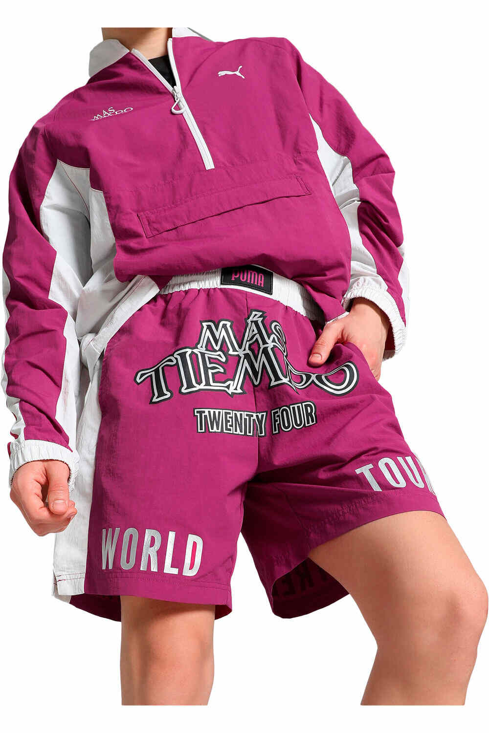 Puma bermudas hombre PUMA x MS TIEMPO TW vista frontal