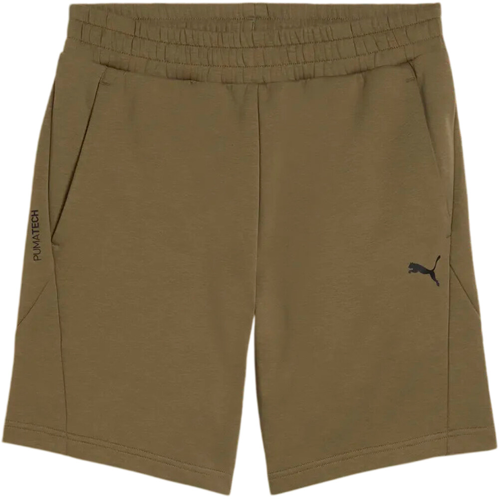 Puma bermudas hombre PUMATECH Shorts DK vista frontal