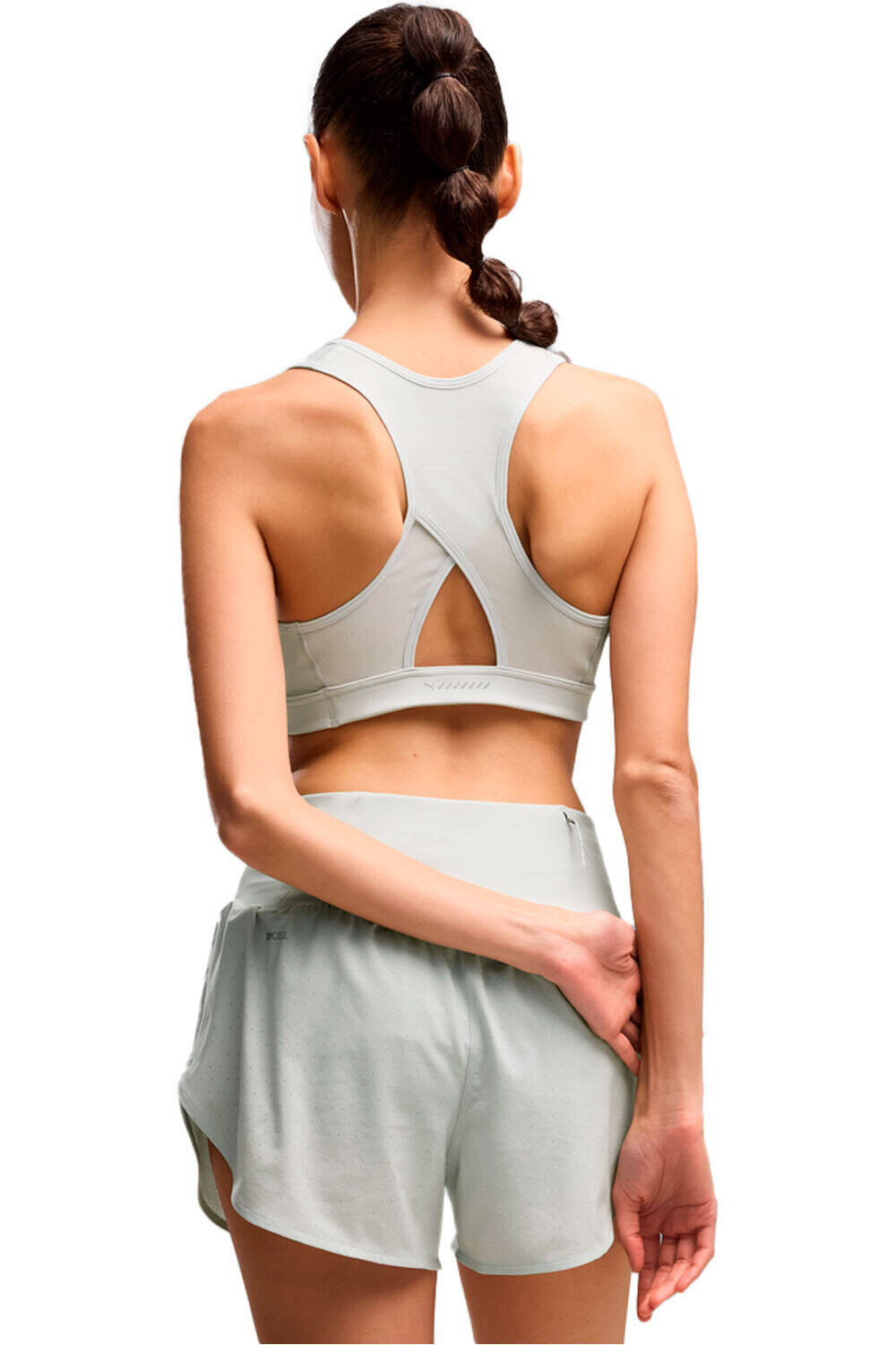 Puma body running mujer 4KEEPS RUN BRA - MID vista trasera