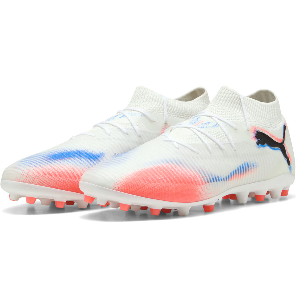 Puma botas de futbol cesped artificial FUTURE 8 PRO MG BLNA lateral interior