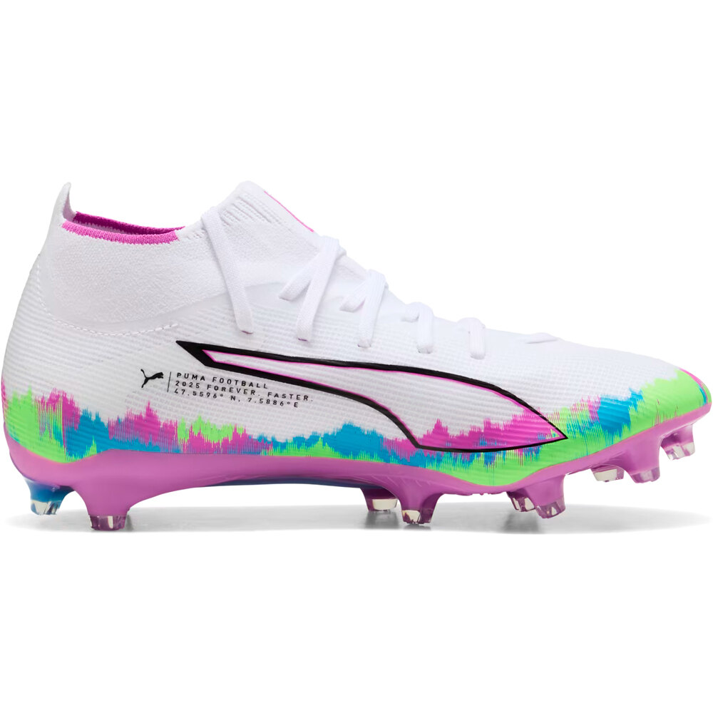 Puma botas de futbol cesped artificial ULTRA 6 MATCH+ BRILLANCE FG/AG WMN lateral interior