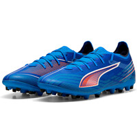 Puma botas de futbol cesped artificial ULTRA 6 MATCH MG AZ lateral interior