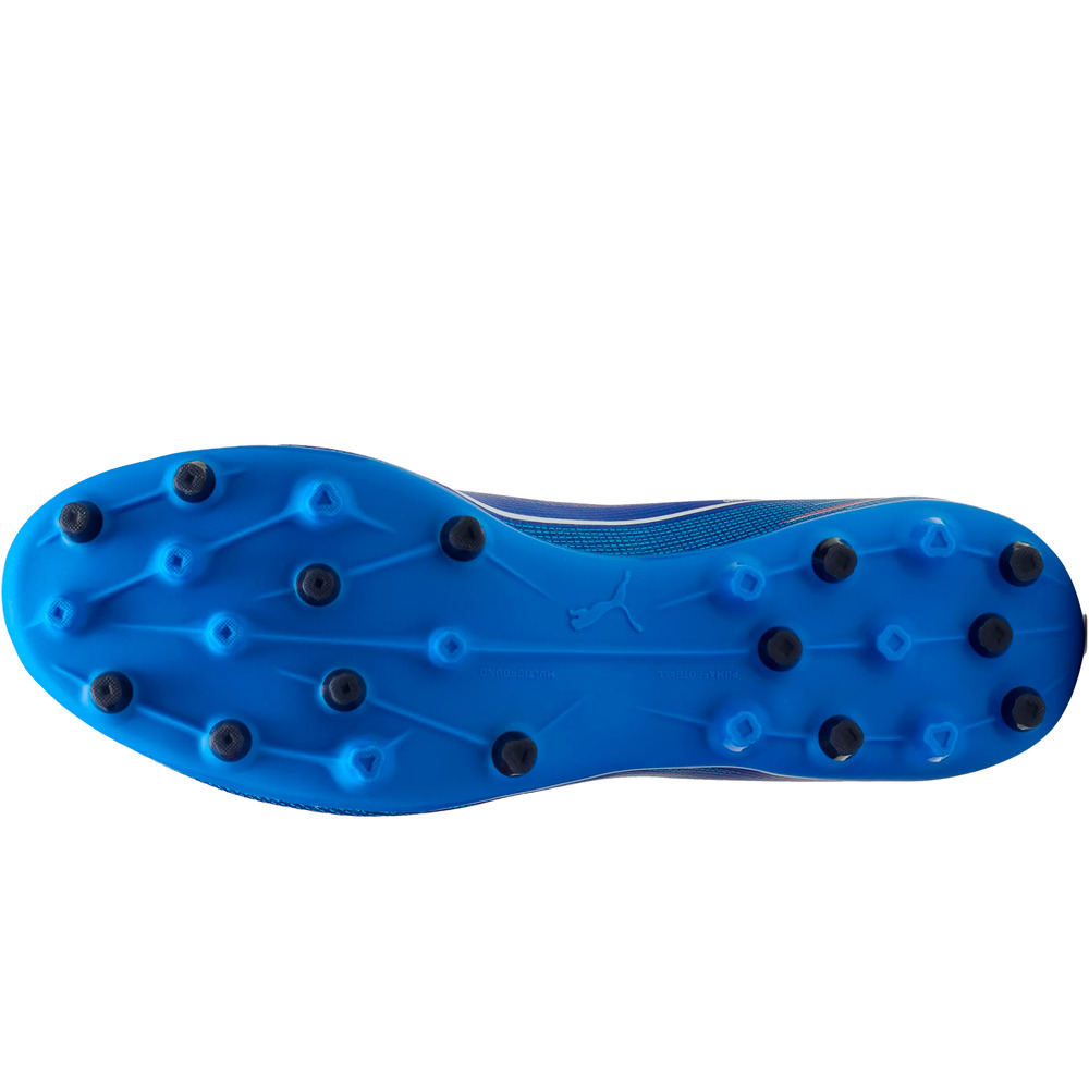 Puma botas de futbol cesped artificial ULTRA 6 MATCH+ MG AZ puntera