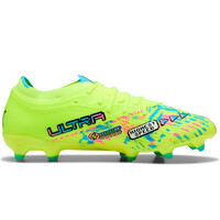Puma botas de futbol cesped artificial ULTRA NITRO 7 MATCH LEVEL UP FG/AG lateral interior