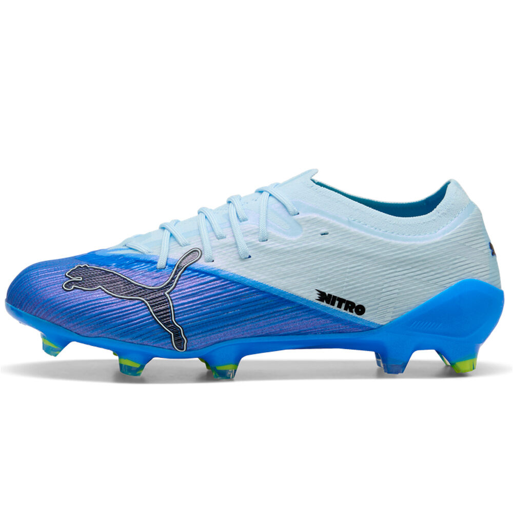 Puma botas de futbol cesped artificial ULTRA NITRO 7 PRO FG BLAZ lateral exterior