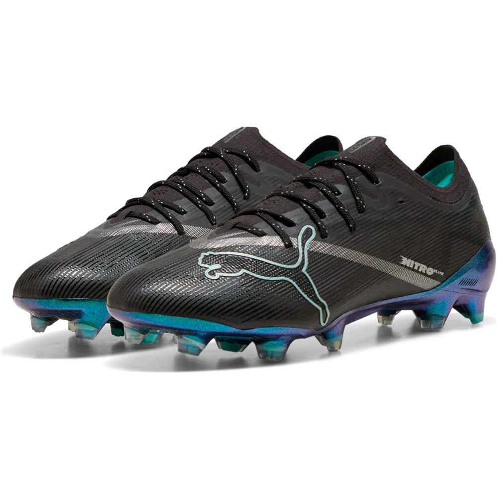 Puma botas de futbol cesped artificial ULTRA NITRO 7 ULTIMATE FG NE lateral interior