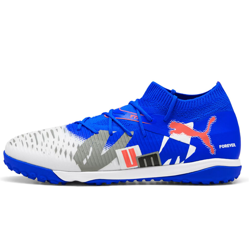 Puma botas de futbol multitaco y terreno duro FUTURE 8 MATCH FOREVER TT lateral exterior