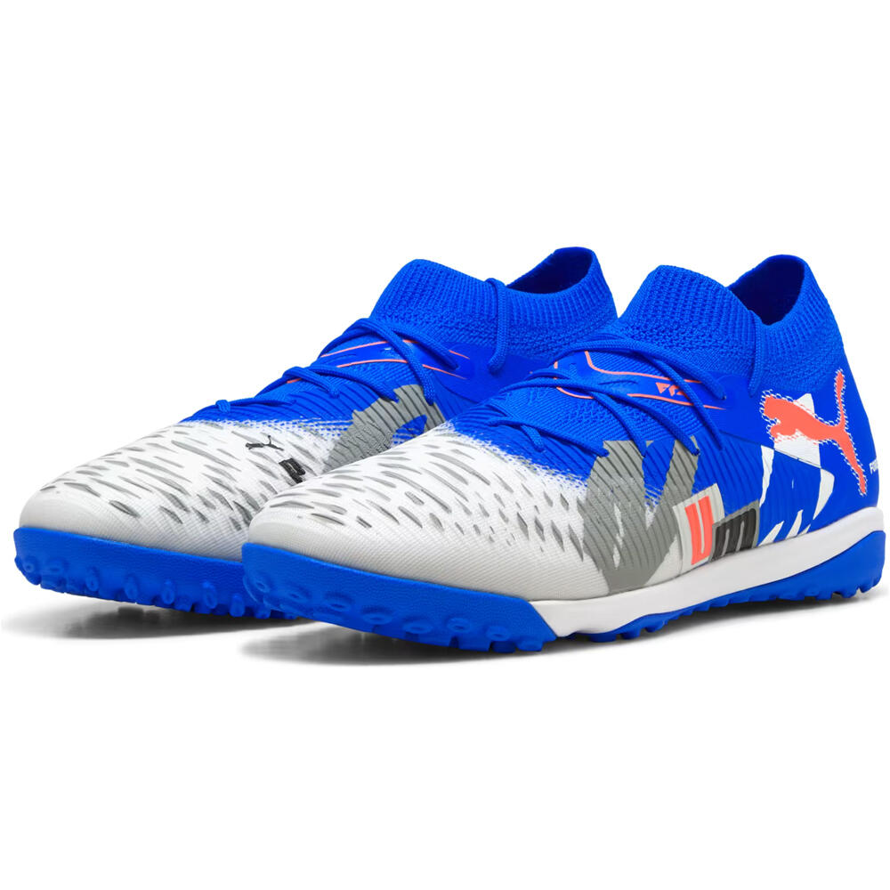 Puma botas de futbol multitaco y terreno duro FUTURE 8 MATCH FOREVER TT lateral interior