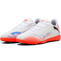 Puma botas de futbol multitaco y terreno duro FUTURE 8 PLAY TT BLNA lateral interior