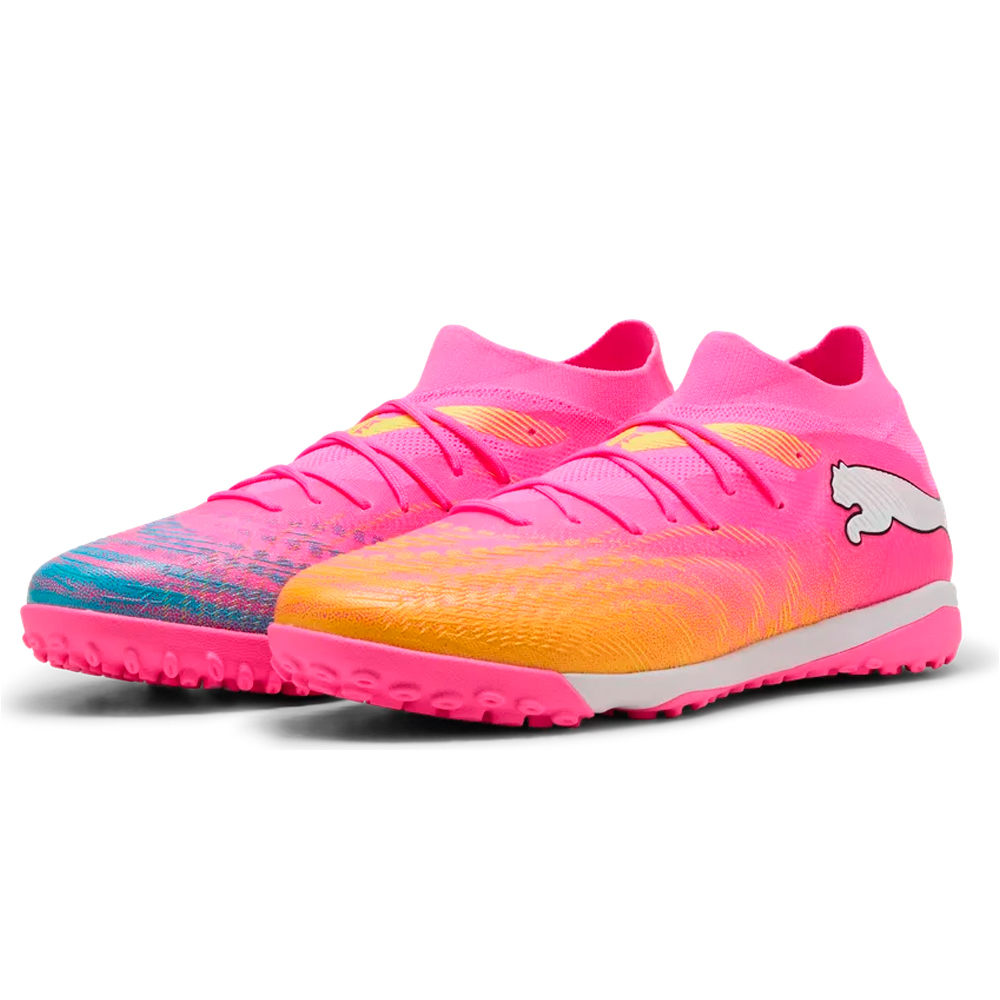Puma botas de futbol multitaco y terreno duro FUTURE 9 MATCH TT lateral interior