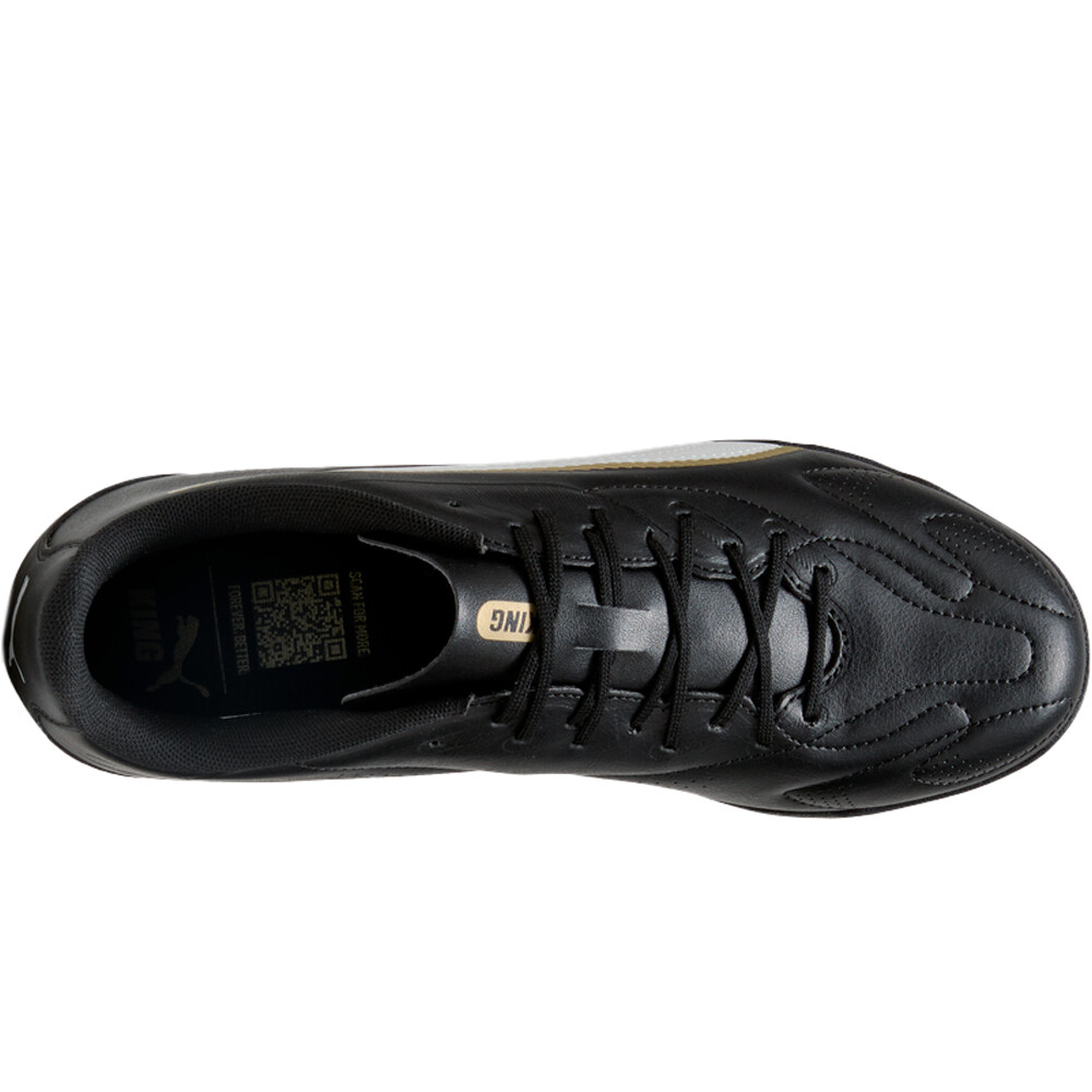 Puma botas de futbol multitaco y terreno duro KING 20 PLAY TT vista trasera
