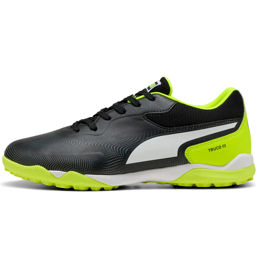 Puma botas de futbol multitaco y terreno duro TRUCO III TT lateral exterior