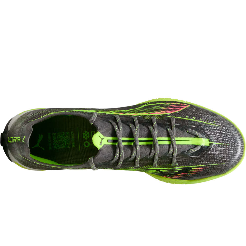 Puma botas de futbol multitaco y terreno duro ULTRA 5 PRO CAGE vista superior