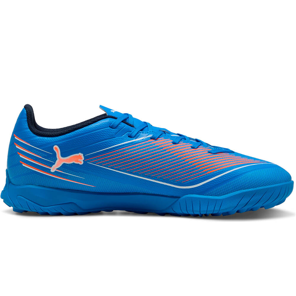 Puma botas de futbol multitaco y terreno duro ULTRA 6 PLAY TT AZ lateral exterior